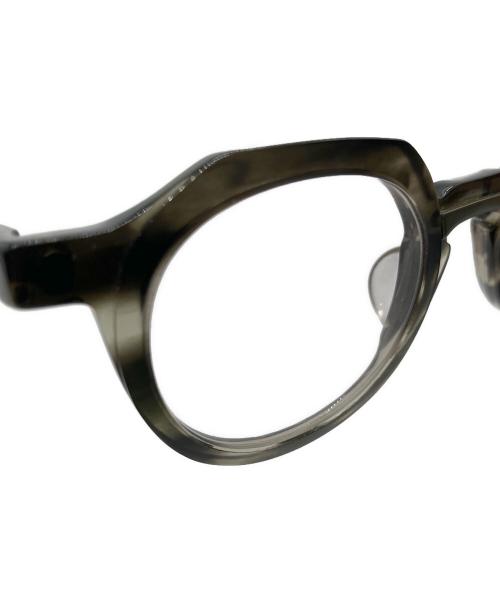ANNE&VALENTIN（アンバレンタイン）ANNE&VALENTIN (アンバレンタイン) 伊達眼鏡 ブラック×ホワイトの古着・服飾アイテム