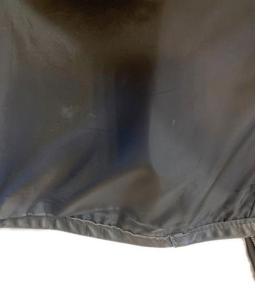 Schott（ショット）Schott (ショット) シングルライダースジャケット ブラック サイズ:42の古着・服飾アイテム