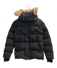 CANADA GOOSE（カナダグース）の古着「ウィンダムパーカ」｜ブラック