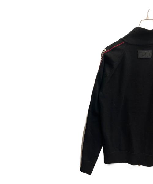 DSQUARED2（ディースクエアード）DSQUARED2 (ディースクエアード) ウールニットカーディガン ブラック サイズ:Lの古着・服飾アイテム