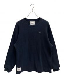 WTAPS（ダブルタップス）の古着「長袖カットソー」｜ネイビー