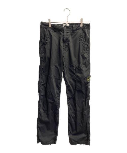 STONE ISLAND（ストーンアイランド）STONE ISLAND (ストーンアイランド) カーゴパンツ ブラック サイズ:W29（73.5）の古着・服飾アイテム