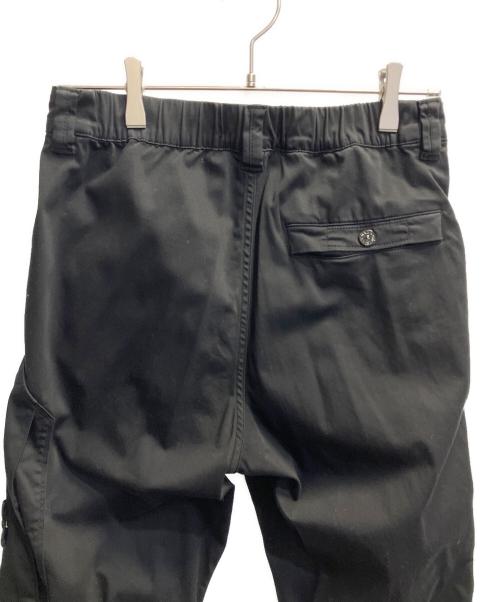 STONE ISLAND（ストーンアイランド）STONE ISLAND (ストーンアイランド) カーゴパンツ ブラック サイズ:W29（73.5）の古着・服飾アイテム