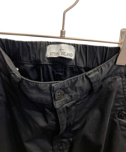 STONE ISLAND（ストーンアイランド）STONE ISLAND (ストーンアイランド) カーゴパンツ ブラック サイズ:W29（73.5）の古着・服飾アイテム