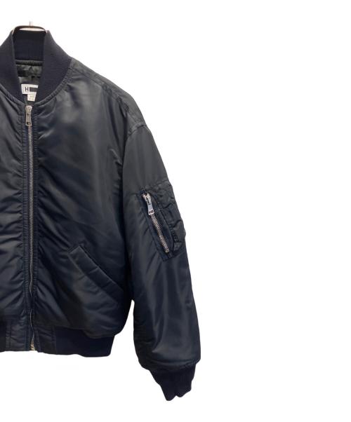 H BEAUTY&YOUTH（エイチ ビューティー&ユース）H BEAUTY&YOUTH (エイチ ビューティー&ユース) OLMETX フライトジャケット ブラック サイズ:Sの古着・服飾アイテム