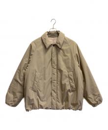 STEVEN ALAN（スティーブンアラン）の古着「PE DARUMA BAL COLLAR BLOUSON」｜ベージュ