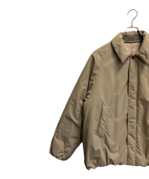 STEVEN ALAN（スティーブンアラン）STEVEN ALAN (スティーブンアラン) PE DARUMA BAL COLLAR BLOUSON ベージュ サイズ:Lの古着・服飾アイテム