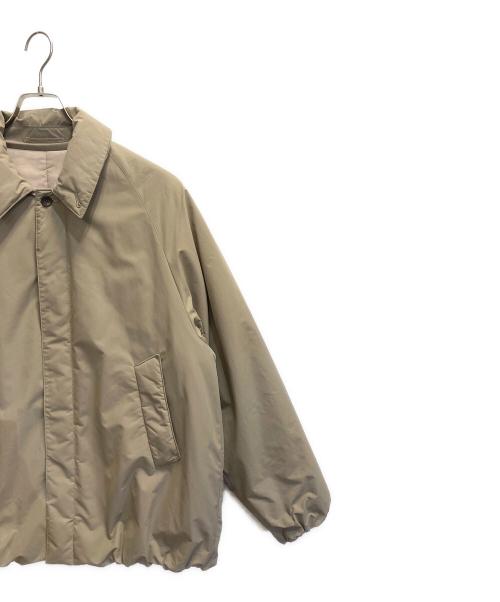 STEVEN ALAN（スティーブンアラン）STEVEN ALAN (スティーブンアラン) PE DARUMA BAL COLLAR BLOUSON ベージュ サイズ:Lの古着・服飾アイテム