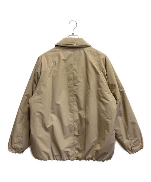 STEVEN ALAN（スティーブンアラン）STEVEN ALAN (スティーブンアラン) PE DARUMA BAL COLLAR BLOUSON ベージュ サイズ:Lの古着・服飾アイテム