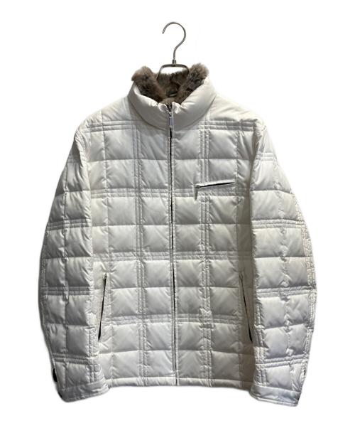 BURBERRY BLACK LABEL（バーバリーブラックレーベル）BURBERRY BLACK LABEL (バーバリーブラックレーベル) ダウンジャケット ホワイト サイズ:Lの古着・服飾アイテム