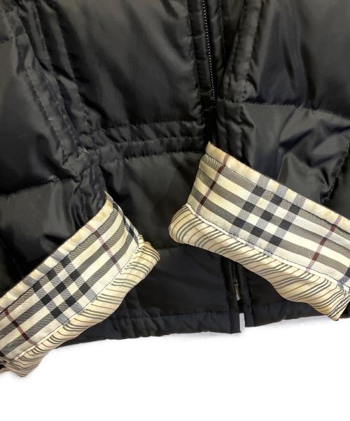BURBERRY BLACK LABEL（バーバリーブラックレーベル）BURBERRY BLACK LABEL (バーバリーブラックレーベル) キルティングダウンジャケット ブラック サイズ:Mの古着・服飾アイテム