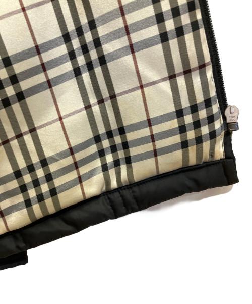 BURBERRY BLACK LABEL（バーバリーブラックレーベル）BURBERRY BLACK LABEL (バーバリーブラックレーベル) キルティングダウンジャケット ブラック サイズ:Mの古着・服飾アイテム