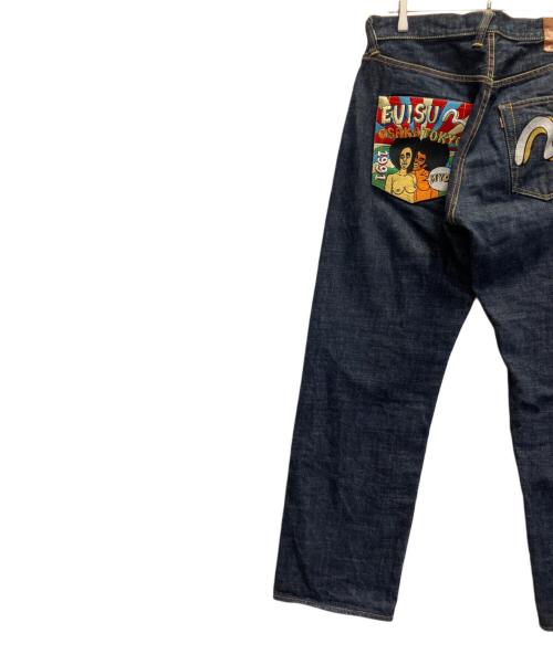 EVISU（エヴィス）EVISU (エヴィス) デニムパンツ インディゴ サイズ:W34 L35の古着・服飾アイテム
