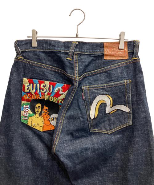 EVISU（エヴィス）EVISU (エヴィス) デニムパンツ インディゴ サイズ:W34 L35の古着・服飾アイテム