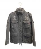 NEIGHBORHOOD×SUPREMEネイバーフッド×シュプリーム）の古着「M65ジャケット」｜ブラック