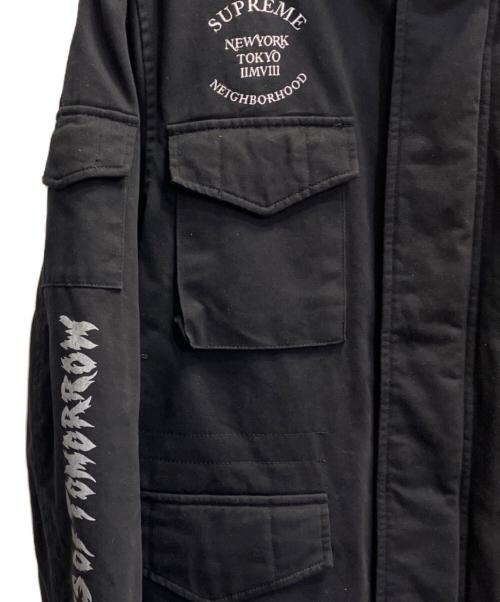 NEIGHBORHOOD（ネイバーフッド）NEIGHBORHOOD (ネイバーフッド) SUPREME (シュプリーム) M65ジャケット ブラック サイズ:Mの古着・服飾アイテム