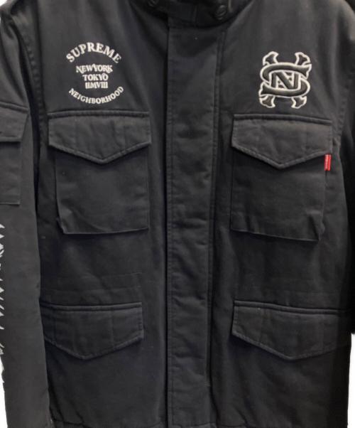 NEIGHBORHOOD（ネイバーフッド）NEIGHBORHOOD (ネイバーフッド) SUPREME (シュプリーム) M65ジャケット ブラック サイズ:Mの古着・服飾アイテム