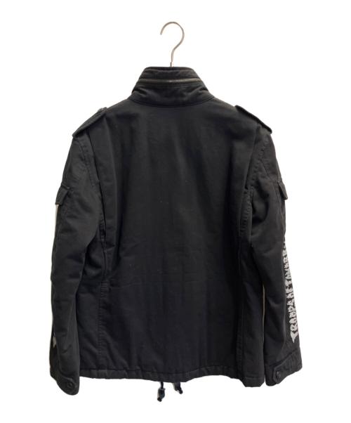 NEIGHBORHOOD（ネイバーフッド）NEIGHBORHOOD (ネイバーフッド) SUPREME (シュプリーム) M65ジャケット ブラック サイズ:Mの古着・服飾アイテム