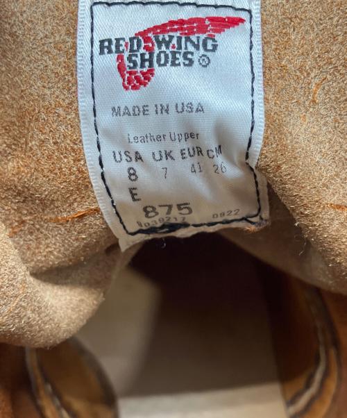 RED WING（レッドウィング）RED WING (レッドウィング) 6-inch Classic Moc ブラウン サイズ:8の古着・服飾アイテム