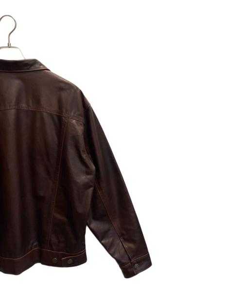 Schott（ショット）Schott (ショット) デニムトラッカージャケット ブラウン サイズ:Ｍの古着・服飾アイテム