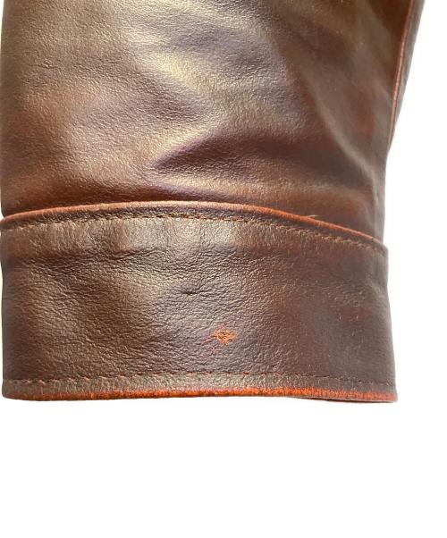 Schott（ショット）Schott (ショット) デニムトラッカージャケット ブラウン サイズ:Ｍの古着・服飾アイテム