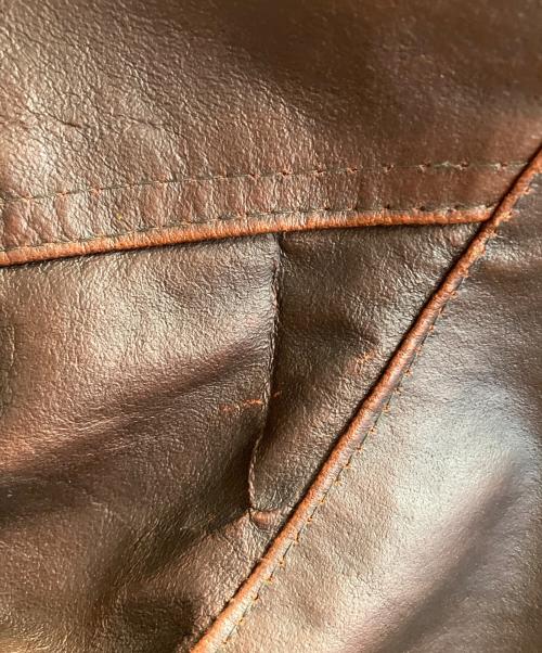 Schott（ショット）Schott (ショット) デニムトラッカージャケット ブラウン サイズ:Ｍの古着・服飾アイテム