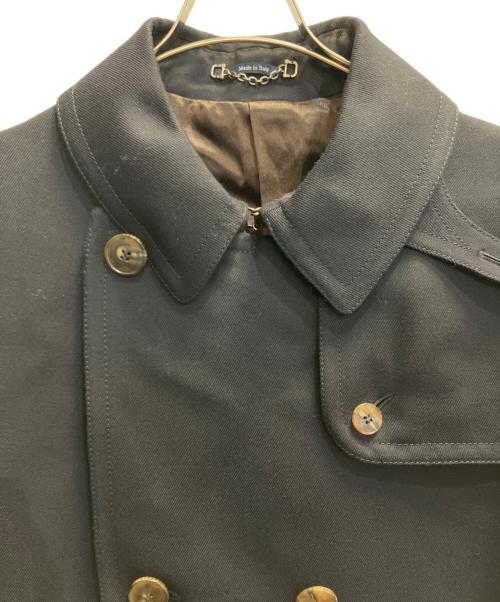 GUCCI（グッチ）GUCCI (グッチ) トレンチコート ネイビー サイズ:56の古着・服飾アイテム