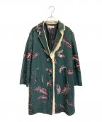 Emilio Pucciエミリオ プッチ）の古着「ロングコート」｜グリーン