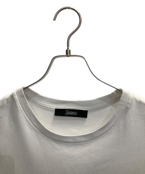 HERNO（ヘルノ）HERNO (ヘルノ) ロゴ刺繍・プリント ショートスリーブ Tシャツ ホワイト サイズ:48の古着・服飾アイテム