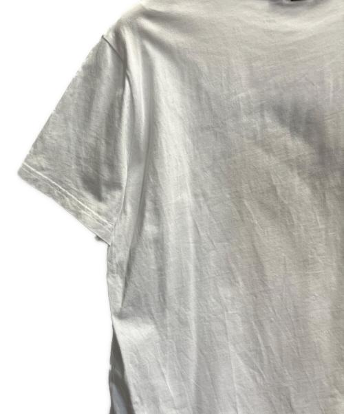 HERNO（ヘルノ）HERNO (ヘルノ) ロゴ刺繍・プリント ショートスリーブ Tシャツ ホワイト サイズ:48の古着・服飾アイテム