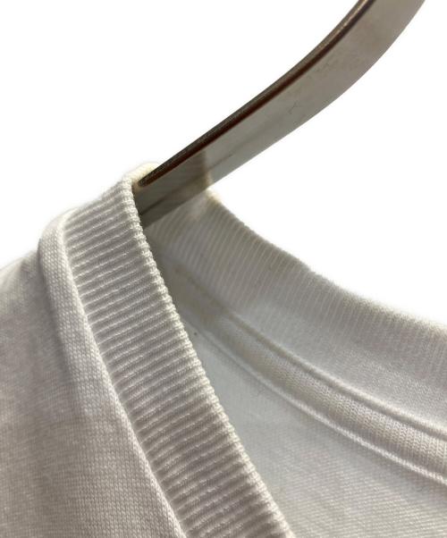 HERNO（ヘルノ）HERNO (ヘルノ) ロゴ刺繍・プリント ショートスリーブ Tシャツ ホワイト サイズ:48の古着・服飾アイテム