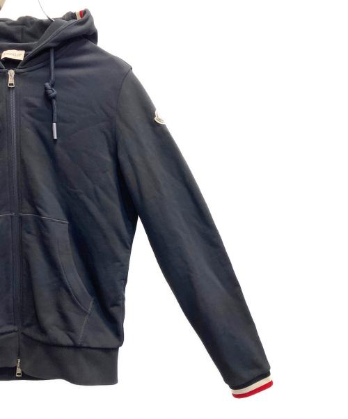 MONCLER（モンクレール）MONCLER (モンクレール) ジップパーカー ネイビー サイズ:Lの古着・服飾アイテム
