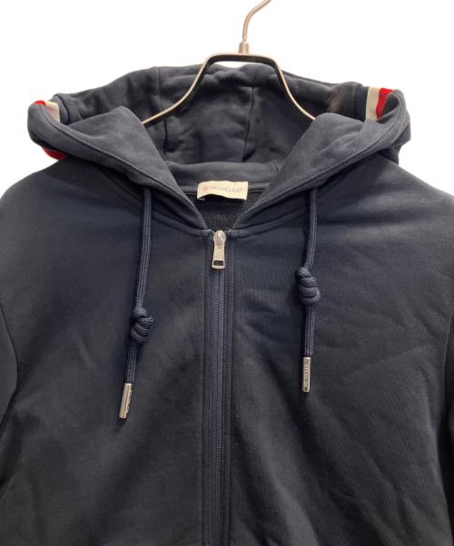 MONCLER（モンクレール）MONCLER (モンクレール) ジップパーカー ネイビー サイズ:Lの古着・服飾アイテム