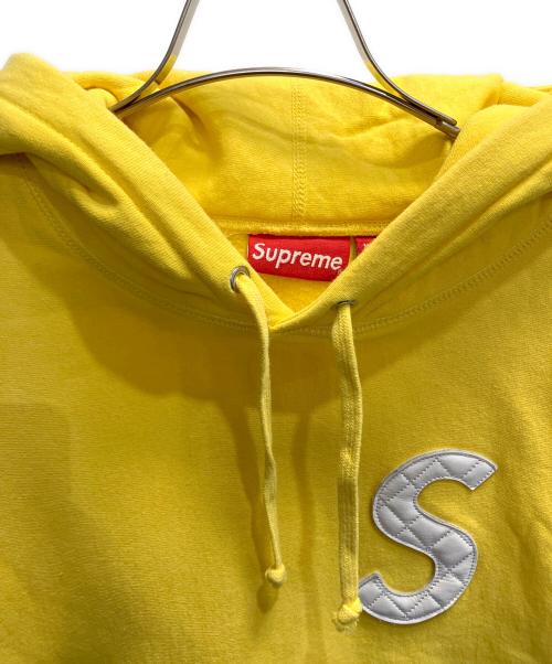 SUPREME（シュプリーム）SUPREME (シュプリーム) S logo hooded Sweatshirt イエロー サイズ:Mの古着・服飾アイテム