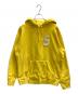 SUPREME（シュプリーム）の古着「S logo hooded Sweatshirt」｜イエロー