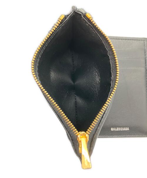 BALENCIAGA（バレンシアガ）BALENCIAGA (バレンシアガ) 3つ折り財布 ブラックの古着・服飾アイテム