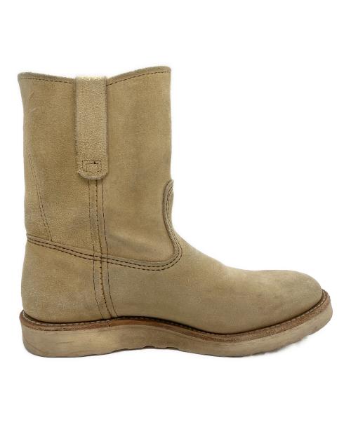 RED WING（レッドウィング）RED WING (レッドウィング) ペコスブーツ ベージュ サイズ:8の古着・服飾アイテム