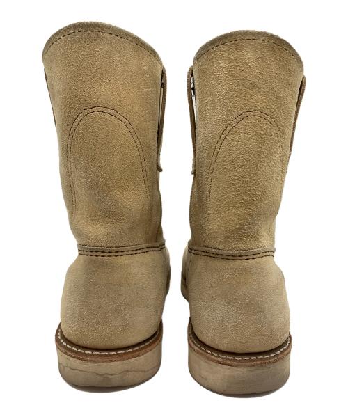 RED WING（レッドウィング）RED WING (レッドウィング) ペコスブーツ ベージュ サイズ:8の古着・服飾アイテム