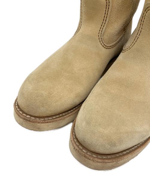 RED WING（レッドウィング）RED WING (レッドウィング) ペコスブーツ ベージュ サイズ:8の古着・服飾アイテム