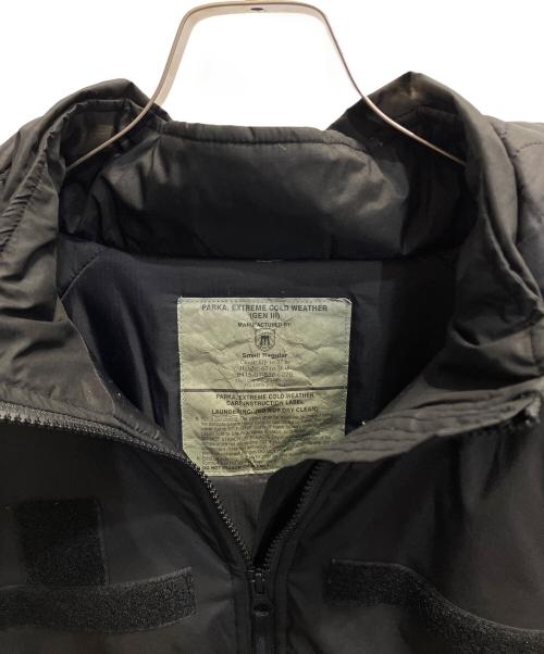ECWCS（エクワックス）ECWCS (エクワックス) PARKA, EXTREME COLD WEATHER ブラック サイズ:SMALL-REGULARの古着・服飾アイテム