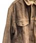 DIESEL (ディーゼル) スウェードレザージャケット ブラウン サイズ:XXL：20000円