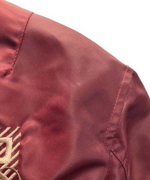 KON JAKU（コンジャク）KON JAKU (コンジャク) スカジャン レッド サイズ:Lの古着・服飾アイテム