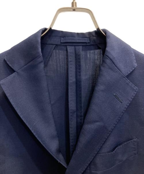 LARDINI（ラルディーニ）LARDINI (ラルディーニ) ウール/モヘヤテーラードジャケット ネイビー サイズ:46の古着・服飾アイテム