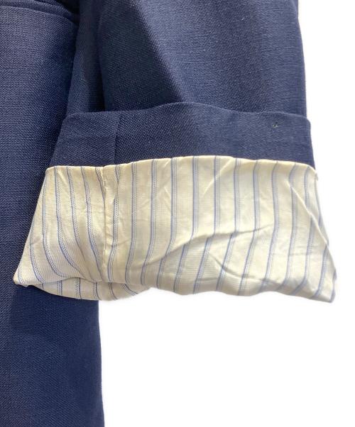 LARDINI（ラルディーニ）LARDINI (ラルディーニ) ウール/モヘヤテーラードジャケット ネイビー サイズ:46の古着・服飾アイテム