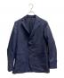 LARDINI（ラルディーニ）の古着「ウール/モヘヤテーラードジャケット」｜ネイビー