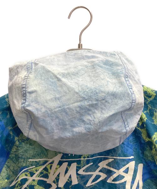 stussy（ステューシー）stussy (ステューシー) beach shell Realtree WAV3 ブルー×グリーン サイズ:Mの古着・服飾アイテム