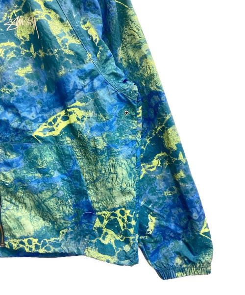 stussy（ステューシー）stussy (ステューシー) beach shell Realtree WAV3 ブルー×グリーン サイズ:Mの古着・服飾アイテム