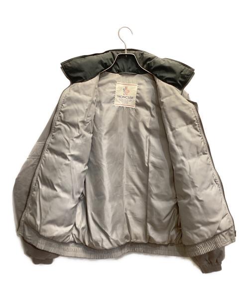 MONCLER（モンクレール）MONCLER (モンクレール) ダウンジャケット ライトグレー サイズ:不明の古着・服飾アイテム