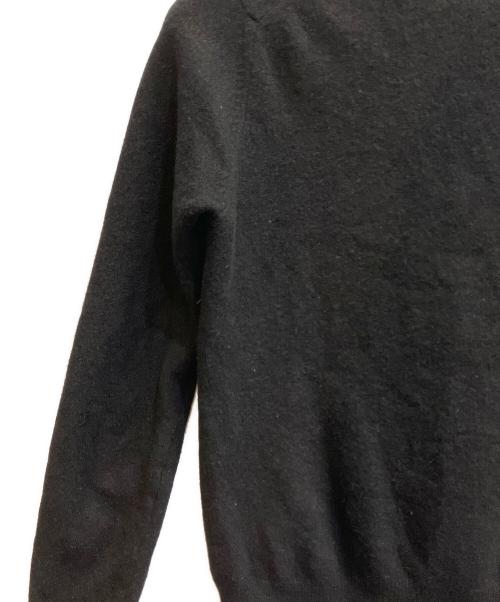 PLAY COMME des GARCONS（プレイコムデギャルソン）PLAY COMME des GARCONS (プレイコムデギャルソン) ハートワッペンニットカーディガン ブラック サイズ:Ｍの古着・服飾アイテム