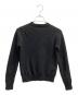 中古・古着 PLAY COMME des GARCONS (プレイコムデギャルソン) ハートワッペンニットカーディガン ブラック サイズ:Ｍ：12000円
